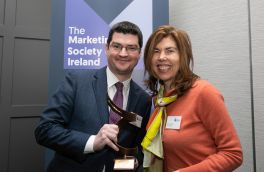 Iarlaith Corcoran, Opinions & Meadhbh Quinn Chair The Marketing Society of Ireland